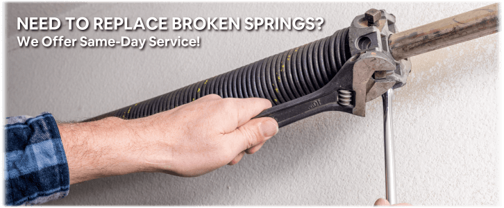 Broken Garage Door Spring Baton Rouge LA